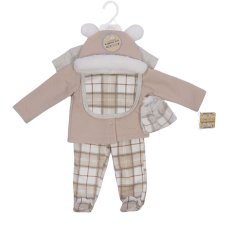 BG314: 6 Piece Quilted Gift Set (0-6 Months)